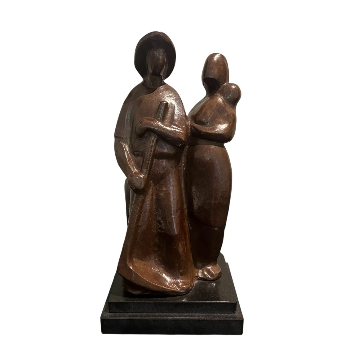 Bronzen beeld, Frans Huysmans (1910-1994), Nederland